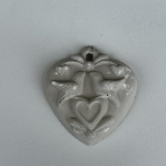 Heart Doves Ornament